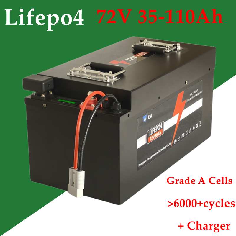 72V 35Ah Lithium Battery 40Ah  - 72V 60Ah Lifepo4 Battery Pack 评论和价格