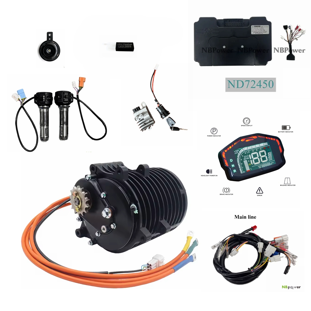QS 138 3000W V3 70H Mid Drive  - Mid Drive Motor Kit 72V 3000W 评论和价格