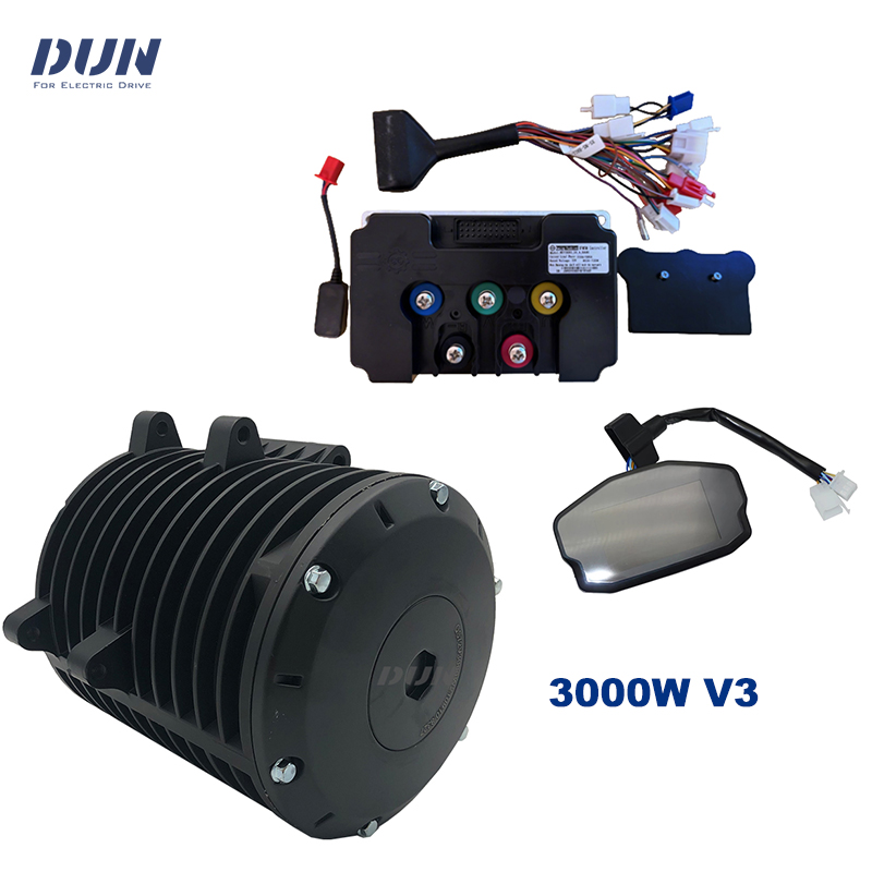 qs138 3000W V3 High Power 72v  - Mid Drive Motor Kit 72V 3000W 评论和价格