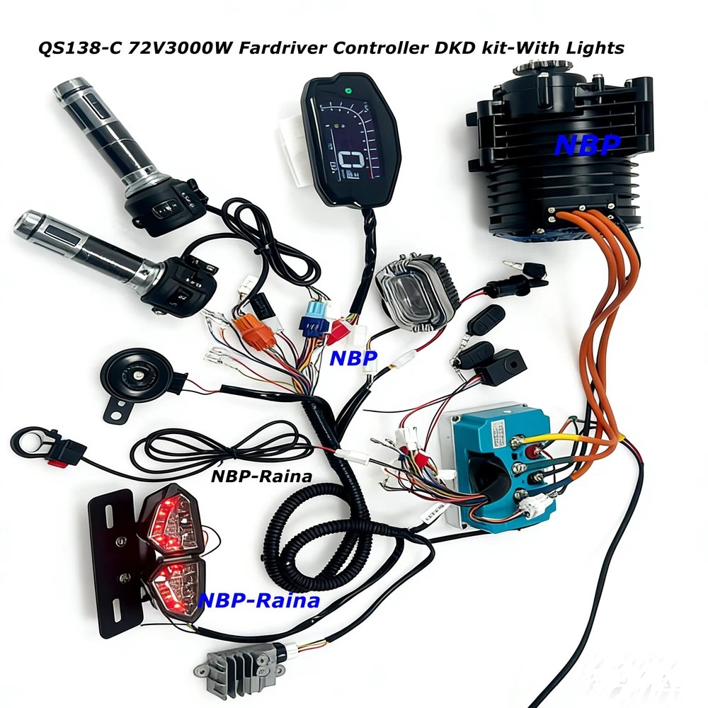 72V 3000W Mid Drive Motor Kit  - Mid Drive Motor Kit 72V 3000W 评论和价格